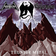 VULCANO / NIFELHEIM Thunder Metal LP BLACK [VINYL 12"]